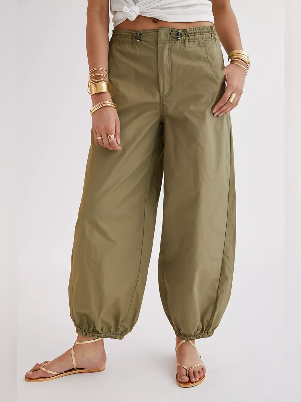 Anthropologie Parachute Pants - Picture 2 of 8
